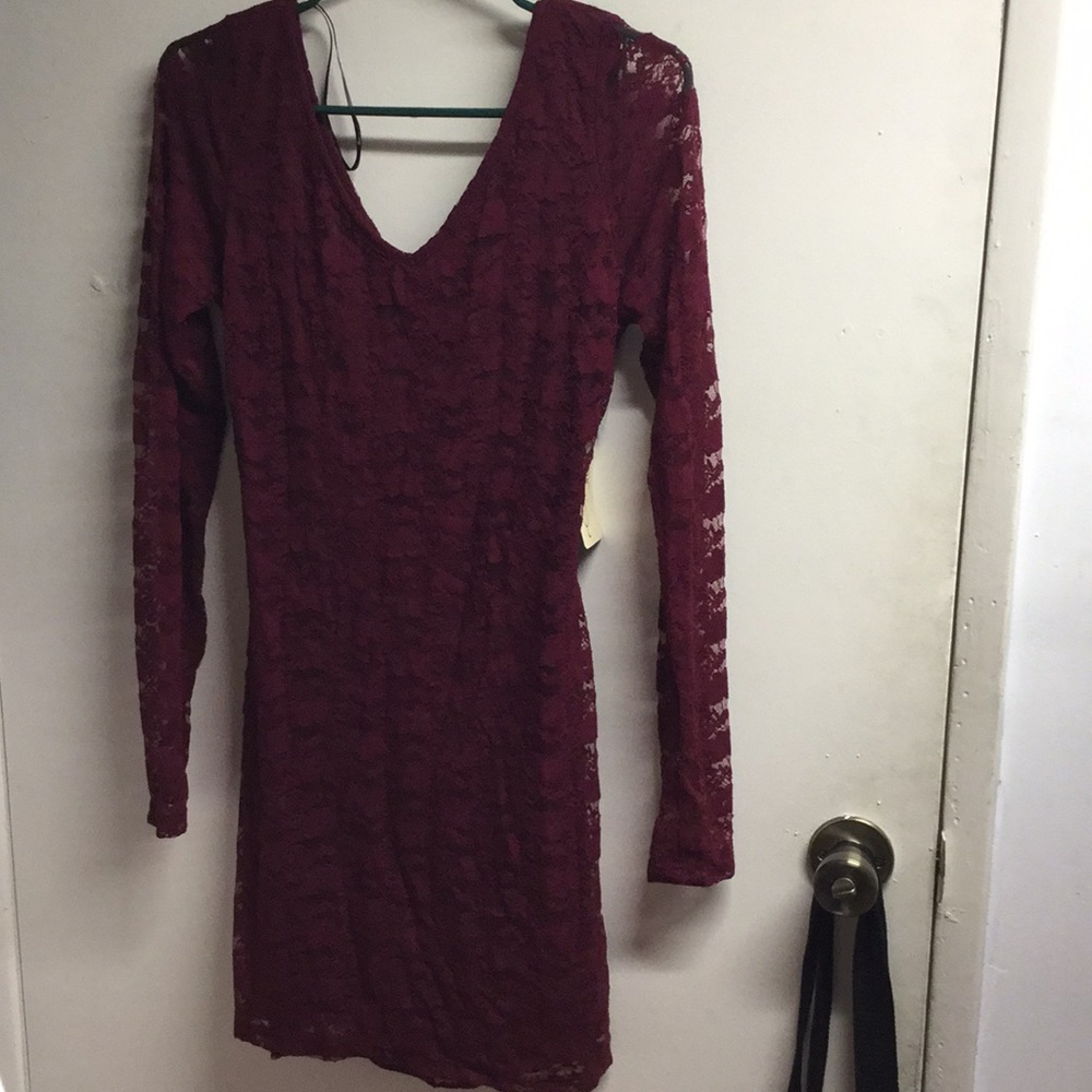 Forever 21 V Neck Floral Dress